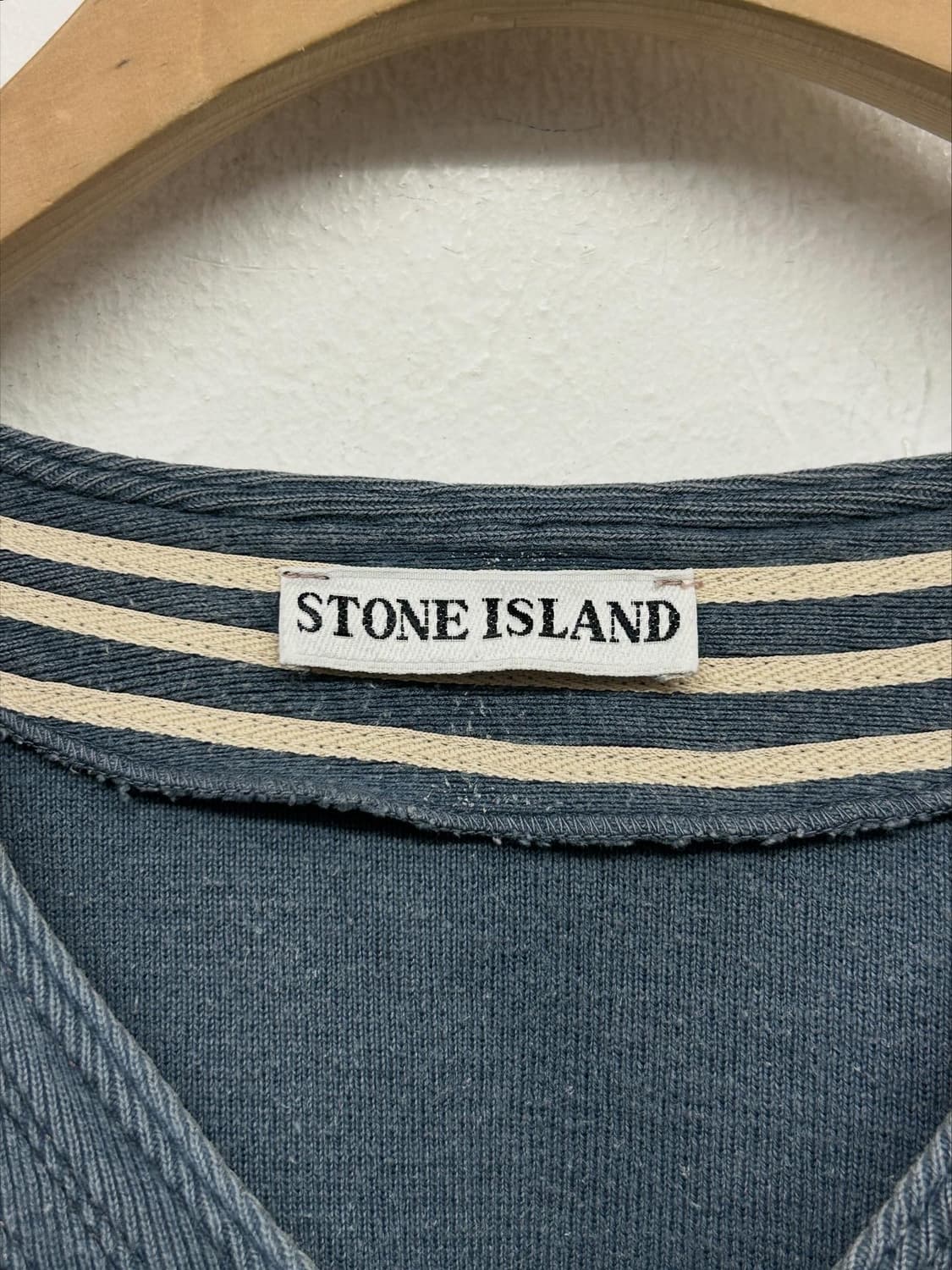 00s 스톤아일랜드 빈티지 브이넥 롱슬리브 상품이미지4