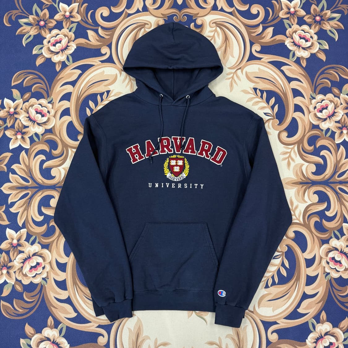 (M)챔피언Champion 하버드 후드티셔츠(네이비) 상품이미지1