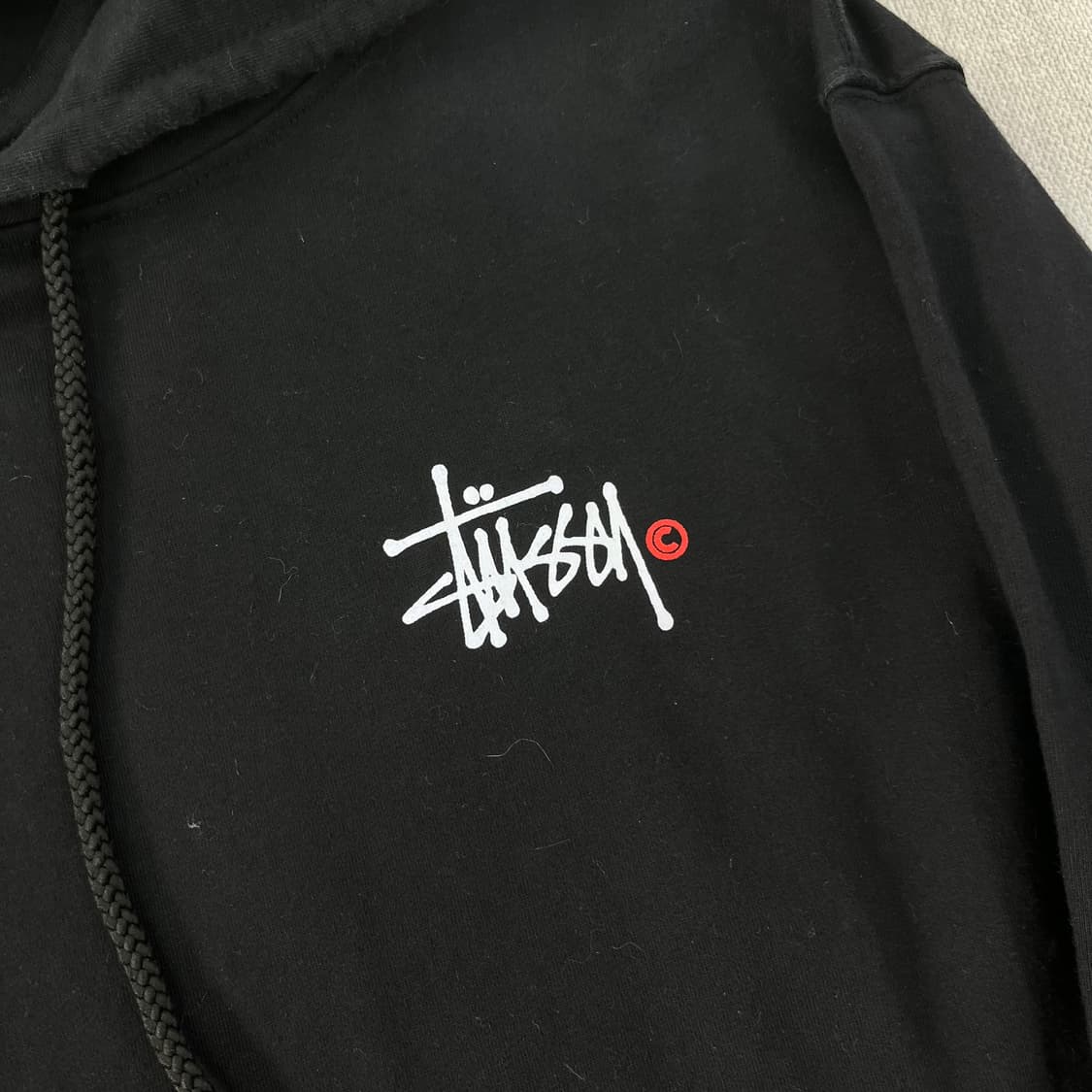 100 스투시 스탁 베이직 후드티 상품이미지3