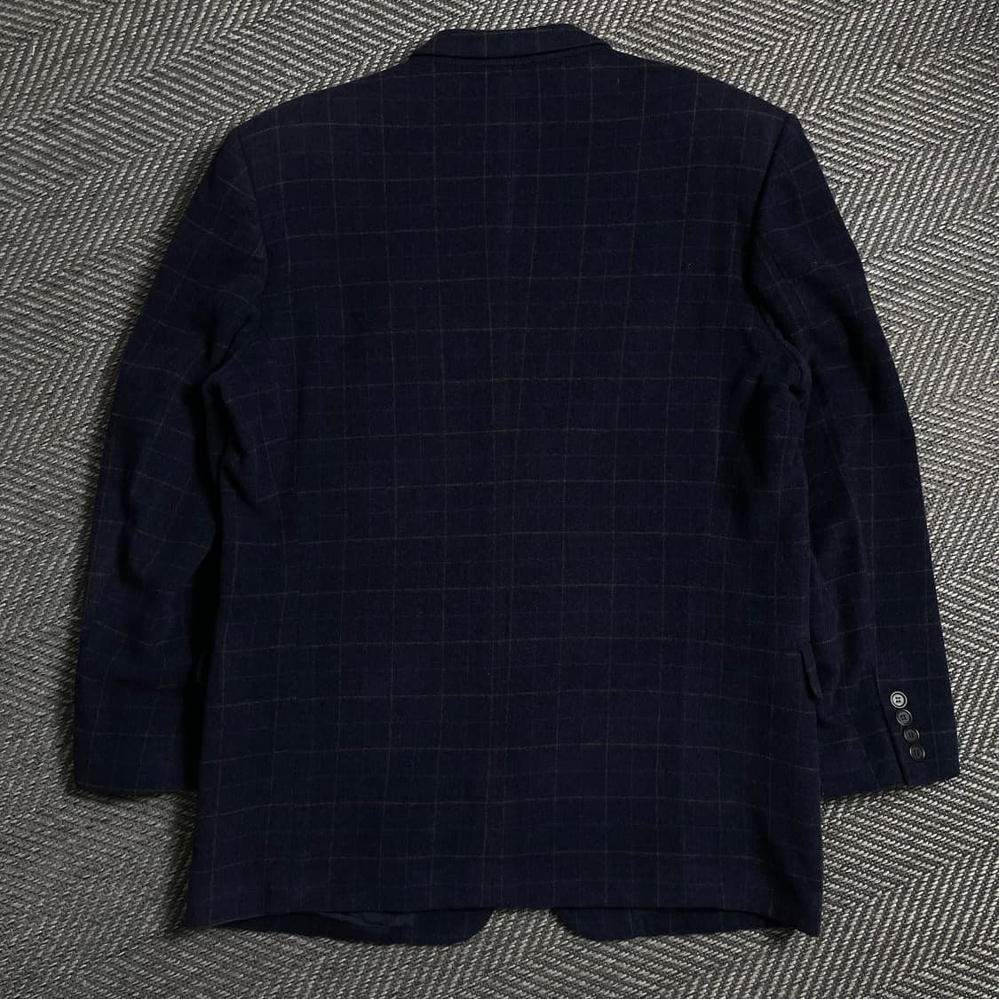 00s 입생로랑 아카이브 체크 패턴 캐시미어 혼방 블레이져o 4950 상품이미지5
