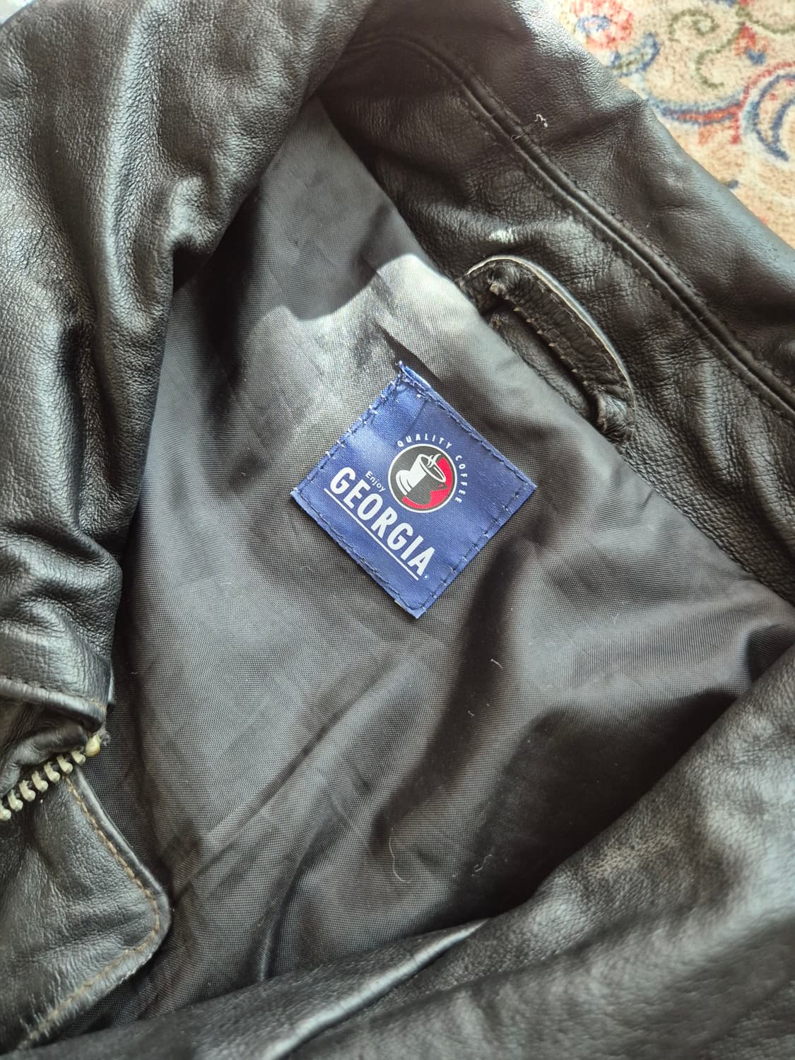 돈피 조지아 커피 라이더 재킷 상품이미지9