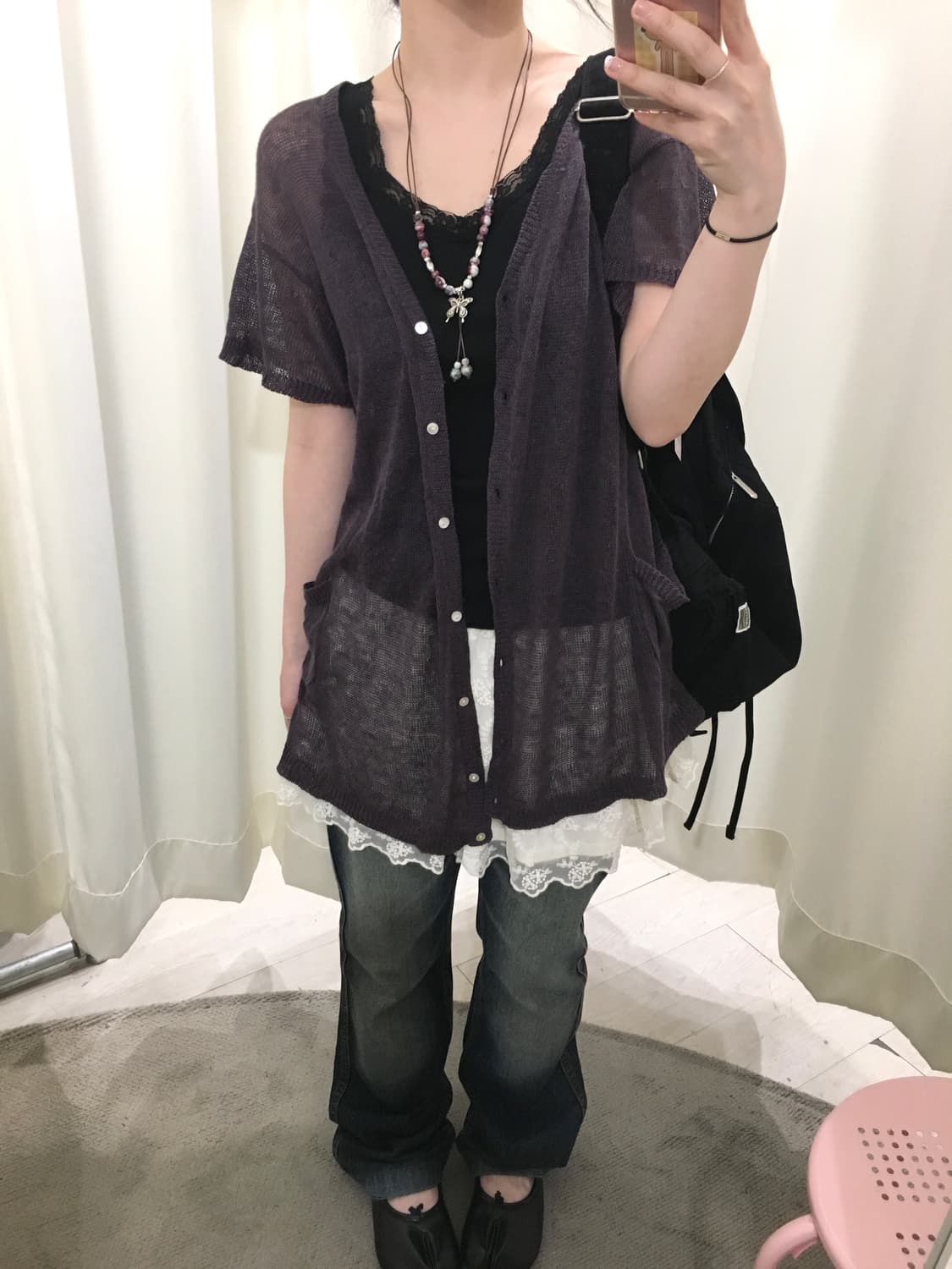 DIESEL Low-waisted bootcut jeans 상품이미지3