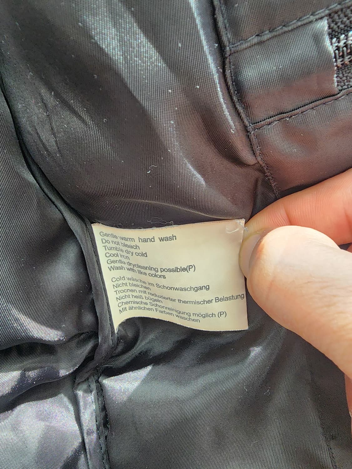 VETEZE 베테제 블랙 숏 패딩 팜. M(100)사이즈 베떼제 남녀공용 상품이미지7