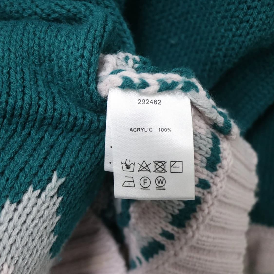 W CLOSET 눈꽃 배색 니트 62427 상품이미지9