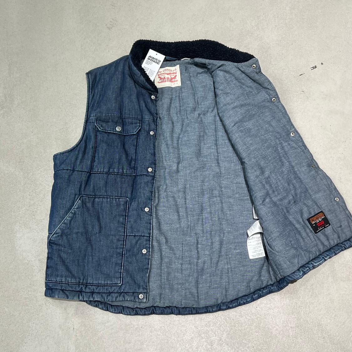 리바이스 데님 패딩베스트 s09835 상품이미지3