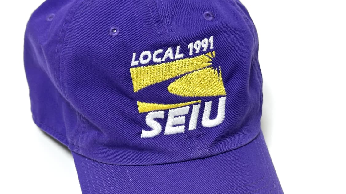 나이키 S1ZE 보라 퍼플 볼캡 ‘Local91 SEIU’ 상품이미지4