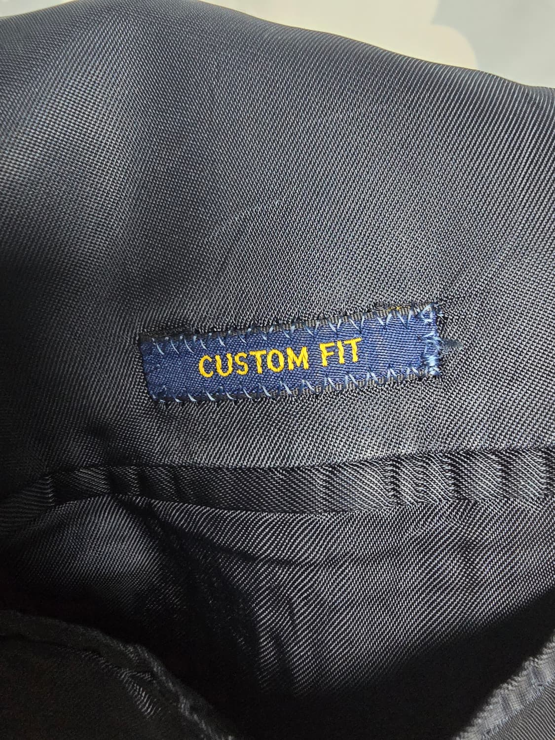 105 44R 커스텀핏 폴로 네이비 금장 블레이저 이태리 메이드 상품이미지10