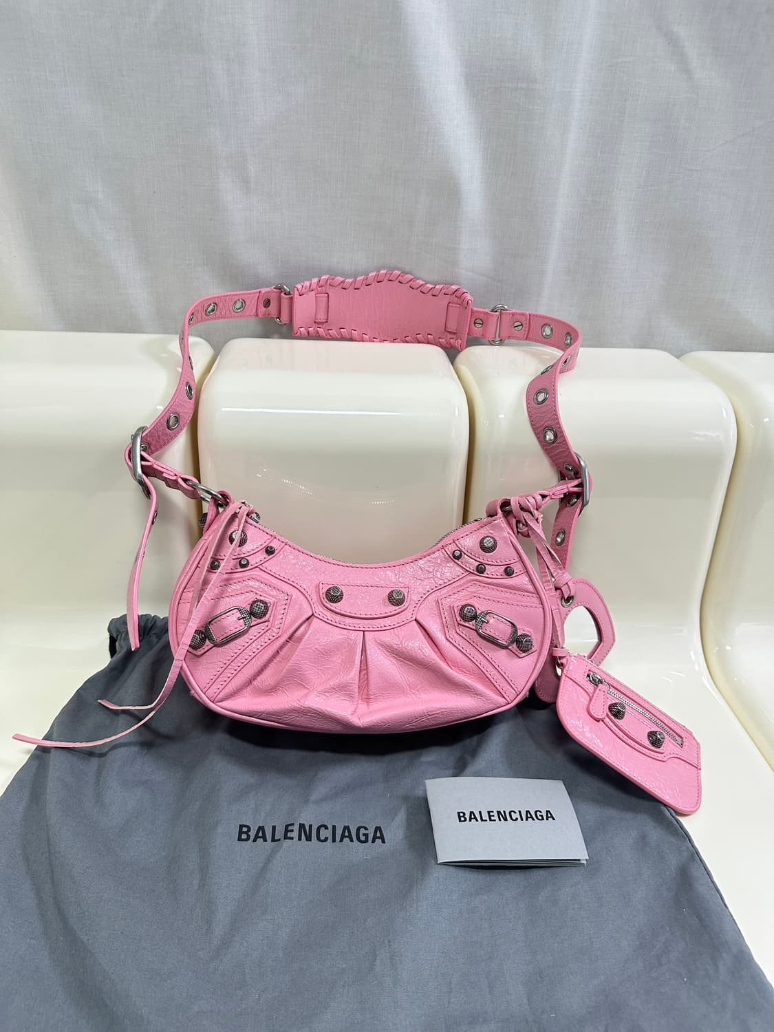 [SA 정품] 발렌시아가 르카골 핑크xs 상품이미지3