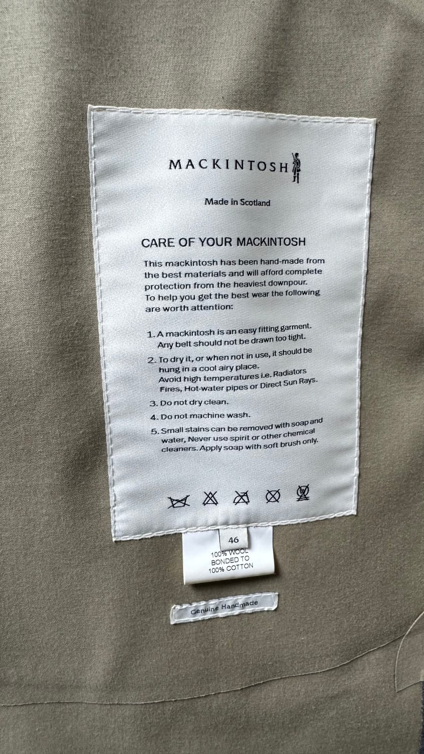 메종 마르지엘라 x 매킨토시 코트 상품이미지6