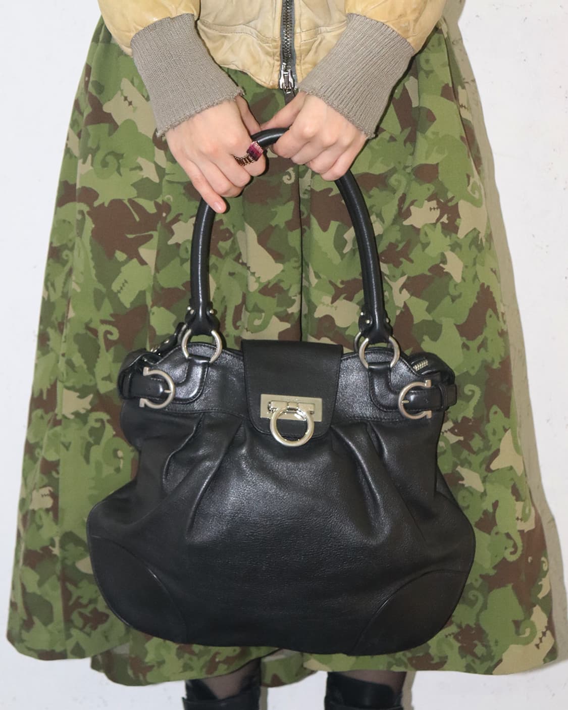 살바토레 페레가모 간치니 핸드백 상품이미지2