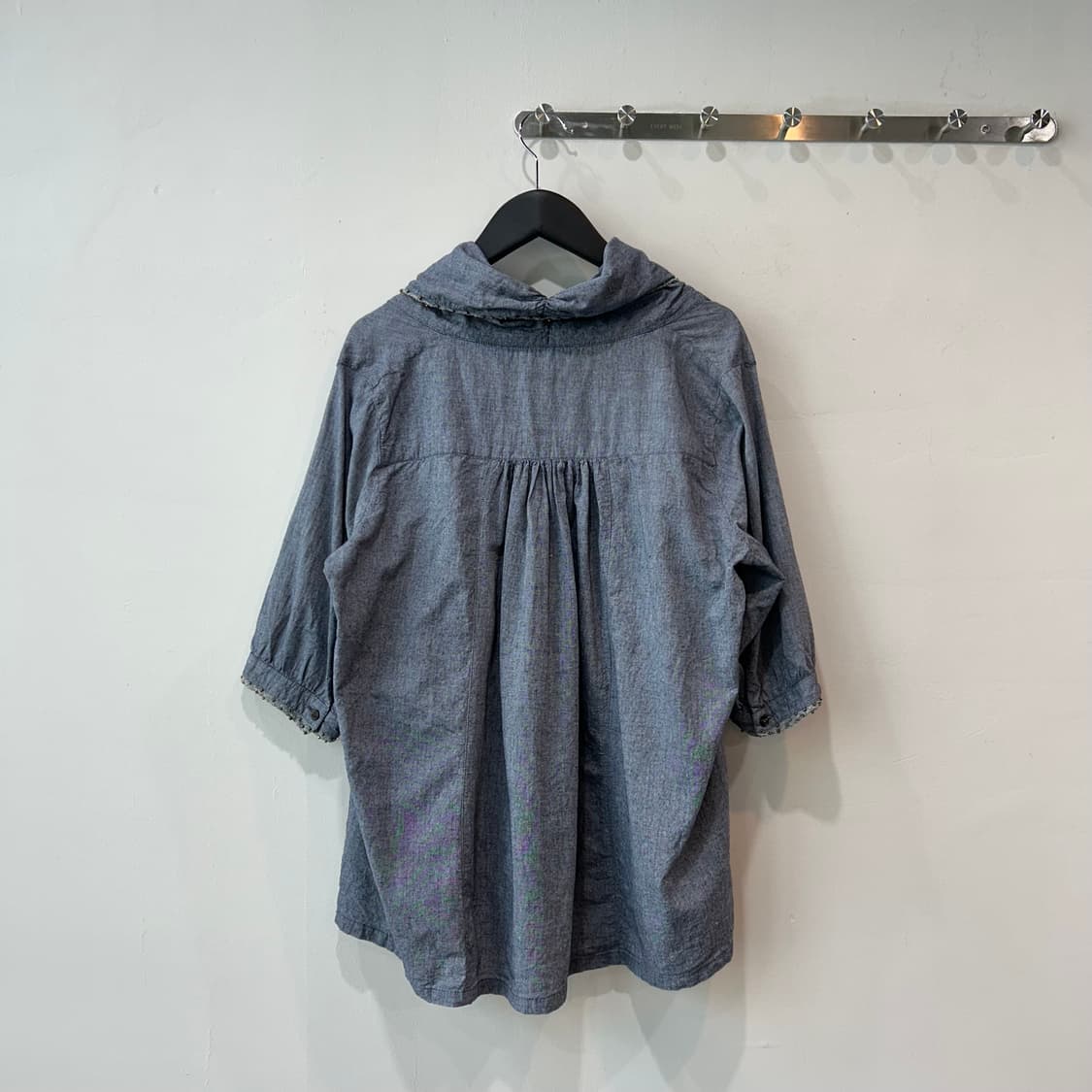 빈티지 코튼 모리 블라우스 상품이미지4