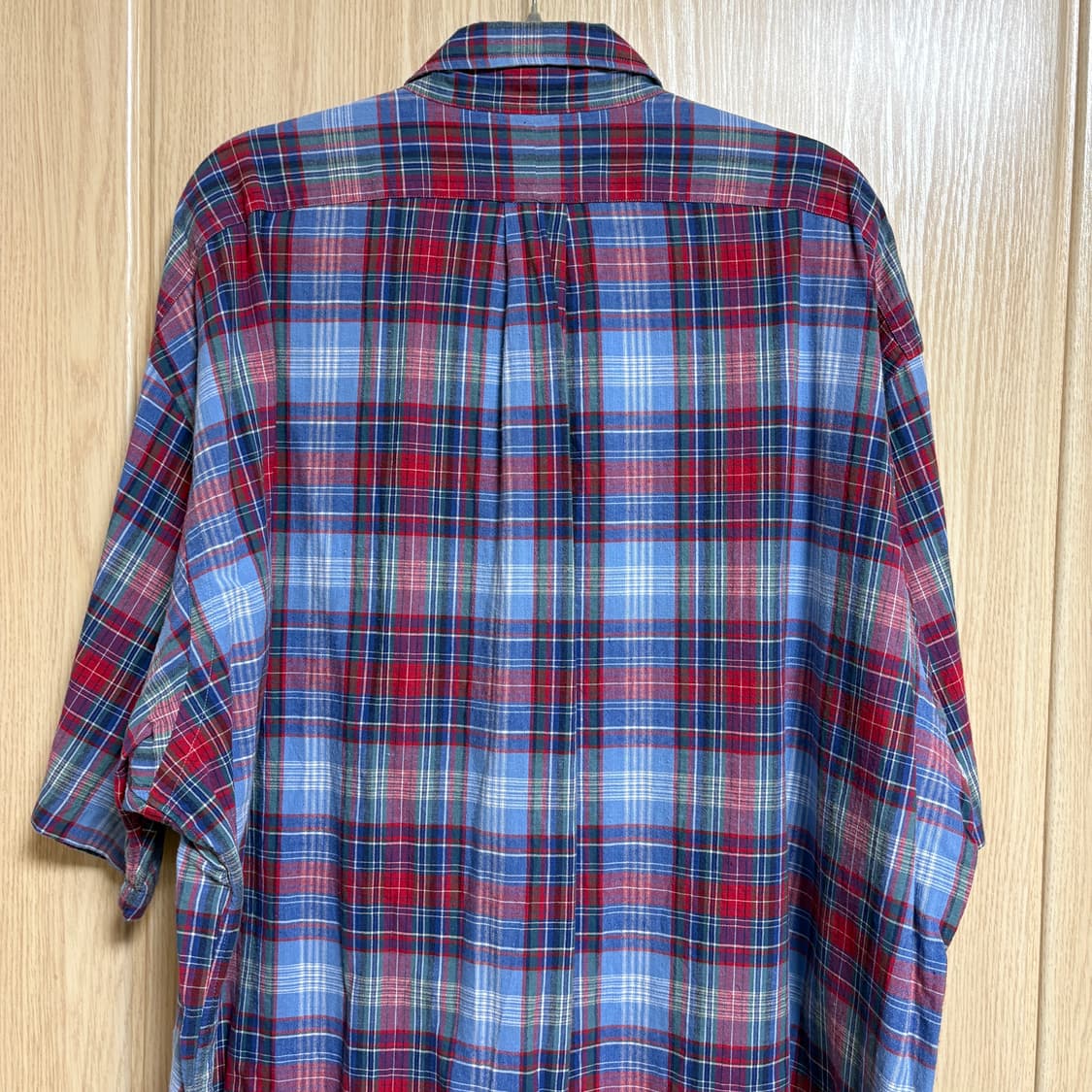 XXL / 블레이크 / 폴로 반팔 체크 셔츠 상품이미지7