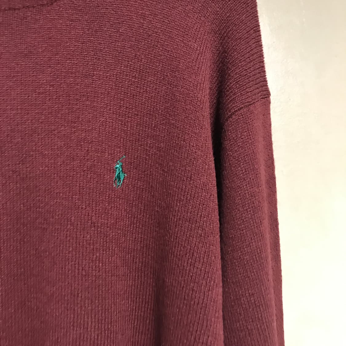 폴로 랄프로렌 버건디 니트 95 상품이미지4