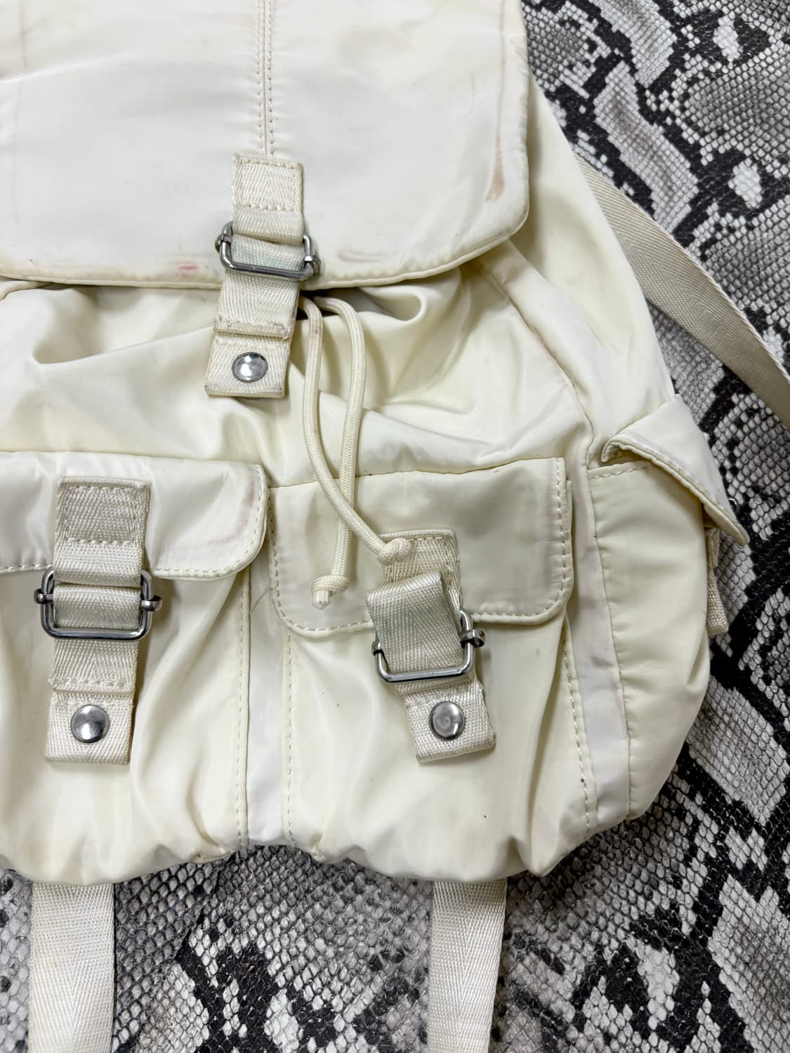 “Vintage” Y2K Mood White Bag 상품이미지2