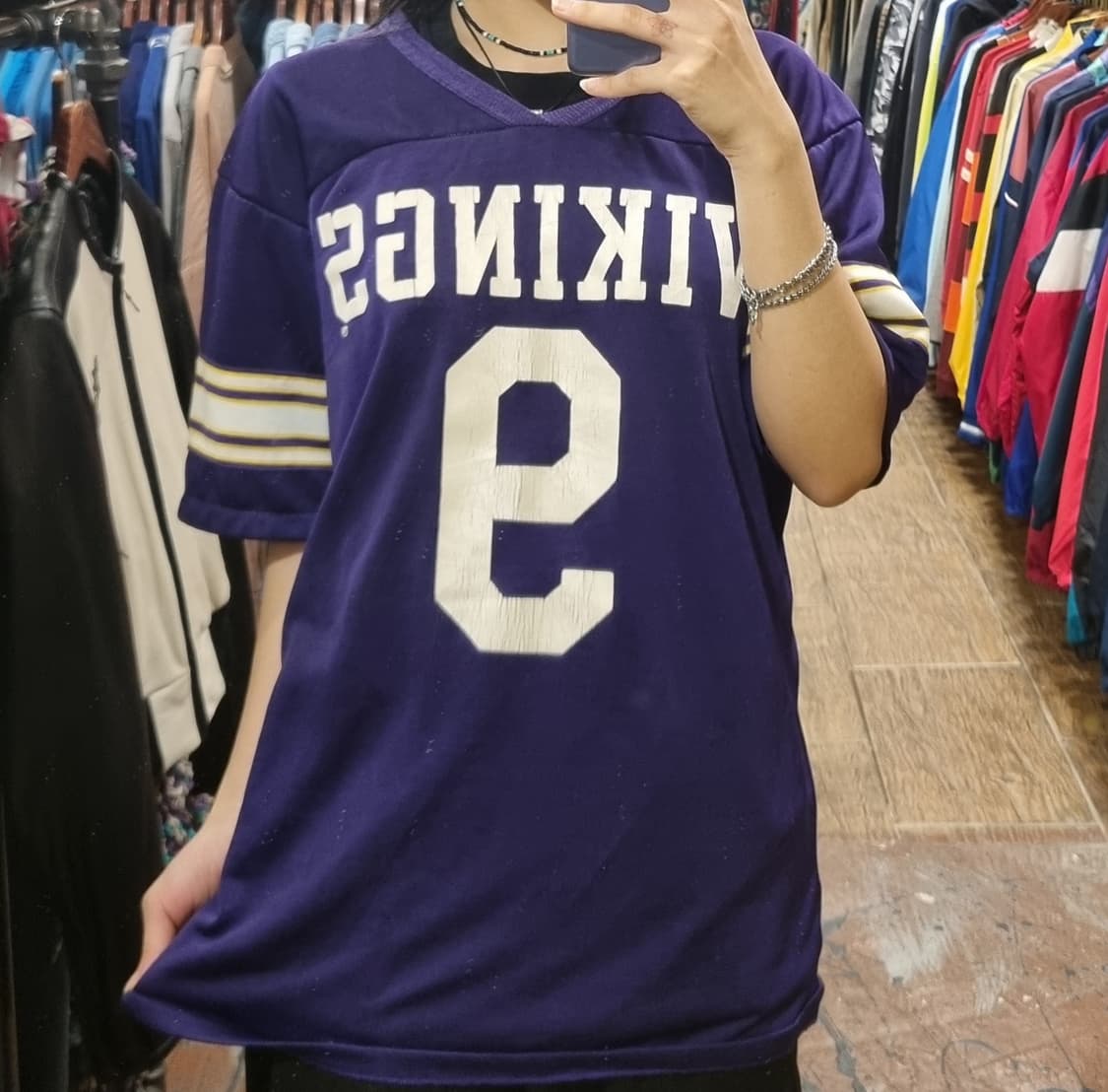 [Hi] NFL 풋볼 져지 반팔티 퍼플 상품이미지2