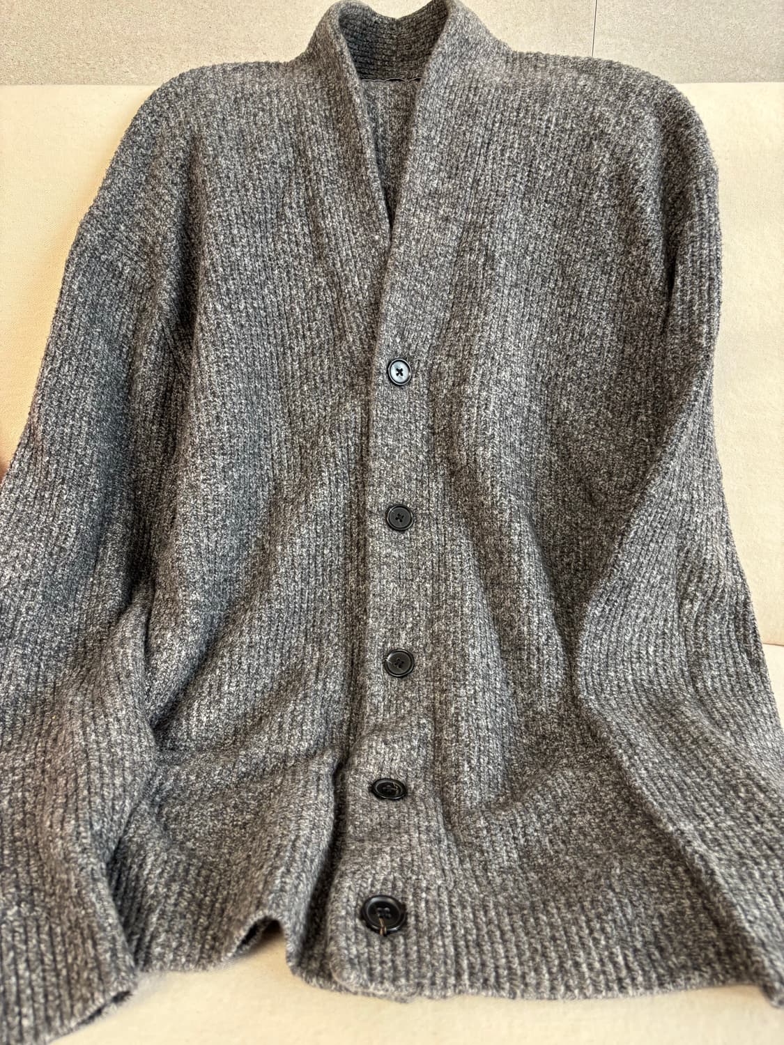 아베크롬비 소프트 니트 가디건 XL  상품이미지3