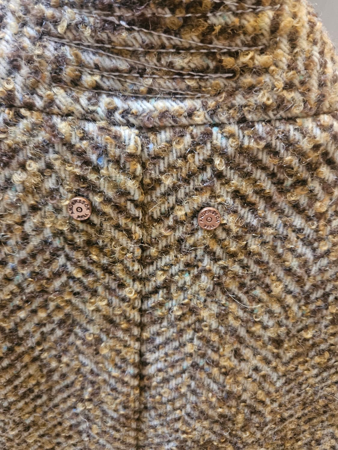 앤더슨벨 헤링본 여성 자켓 상품이미지6