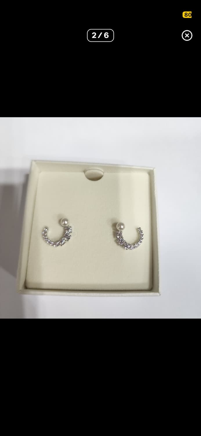 스외로브스키 matrix hoop 귀걸이 상품이미지2