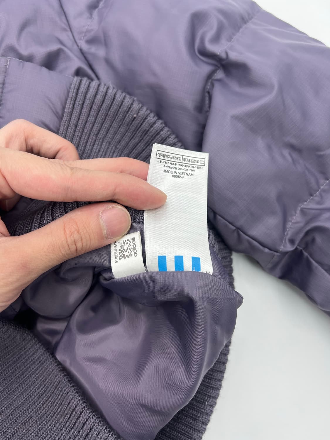 아디다스 우먼 숏 패딩 상품이미지8