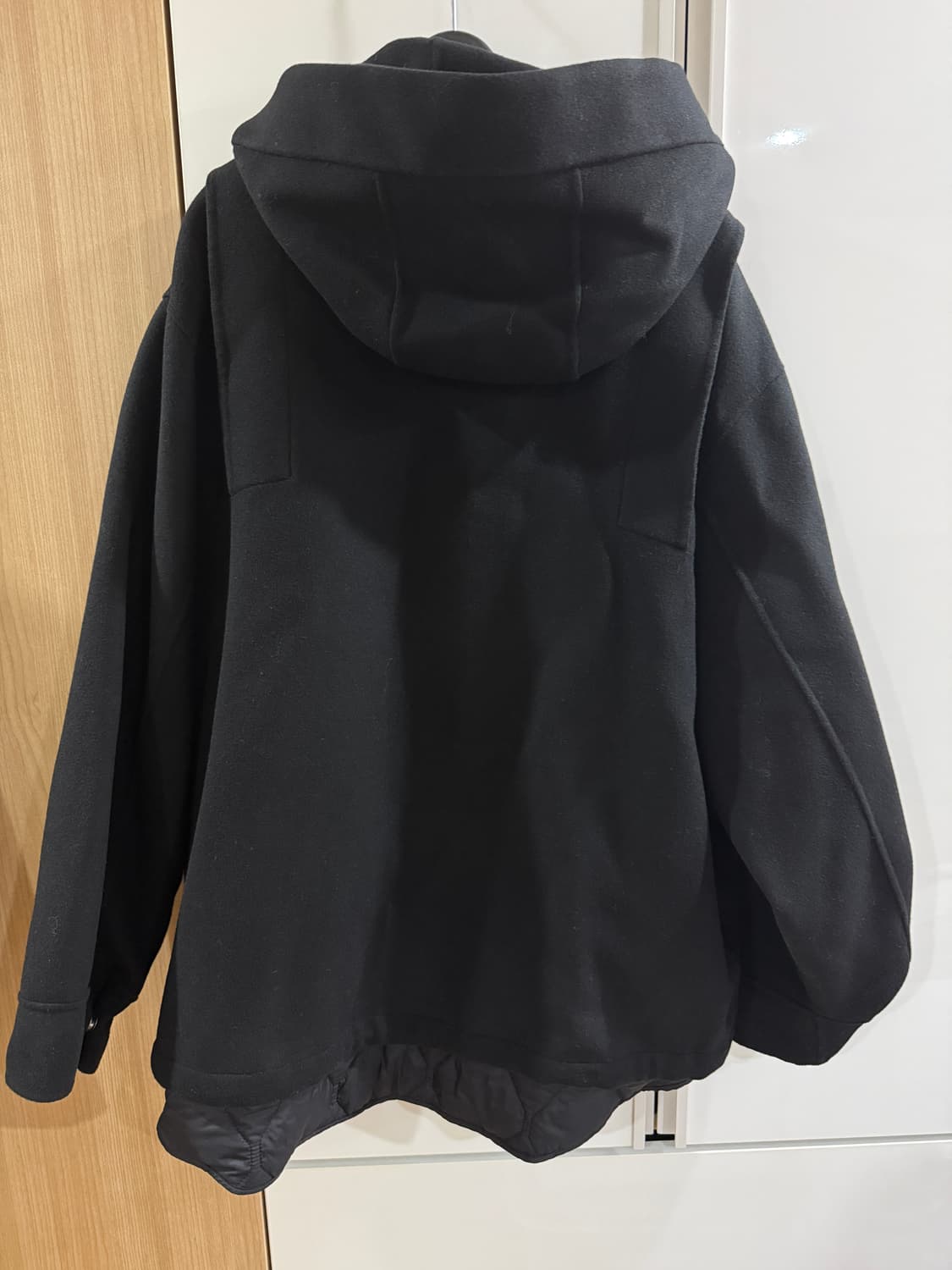 시스템옴므 캐시미어 후드자켓 블랙 95 상품이미지8