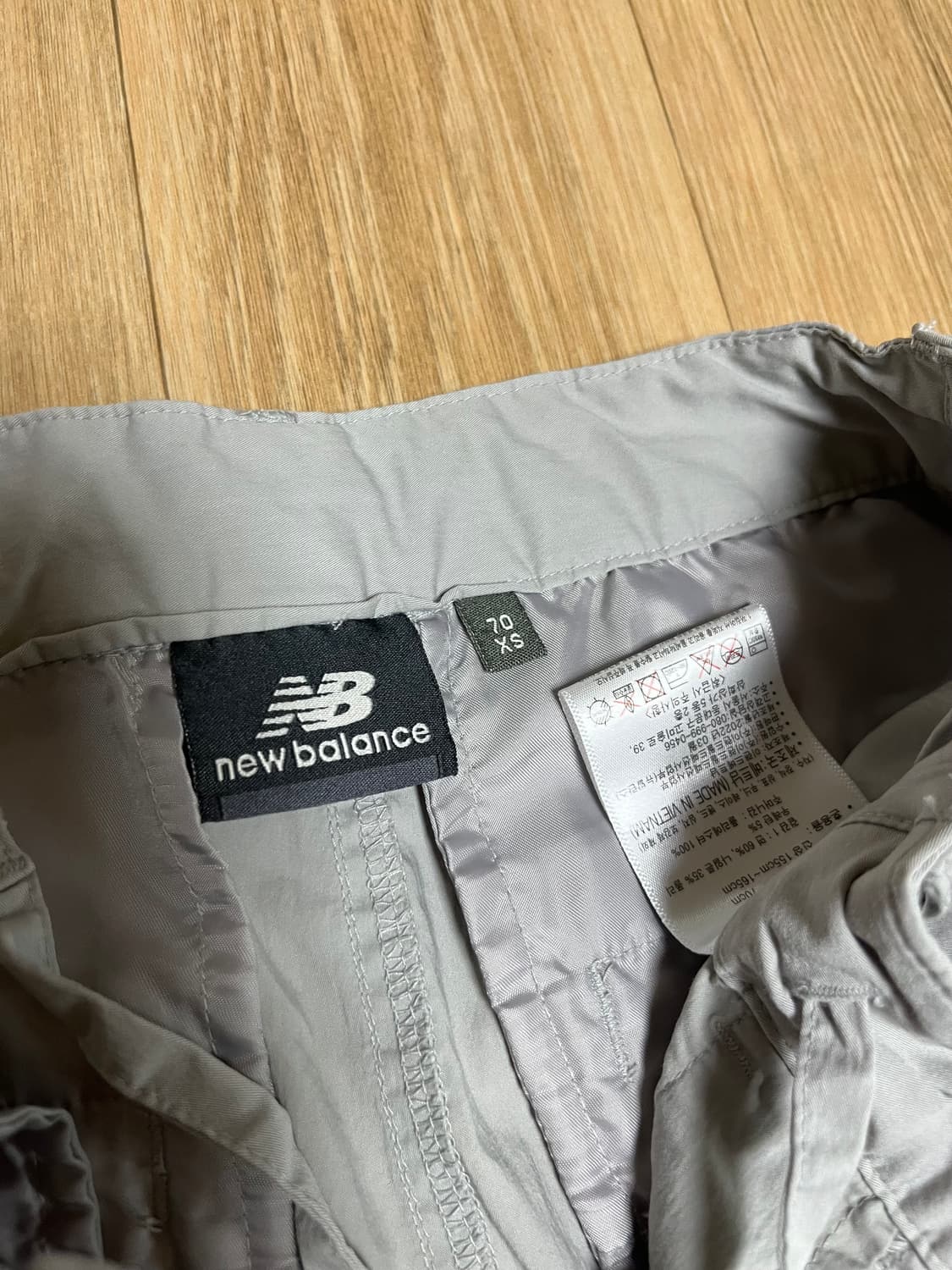 뉴발란스 카고 조거팬츠 회색 상품이미지3