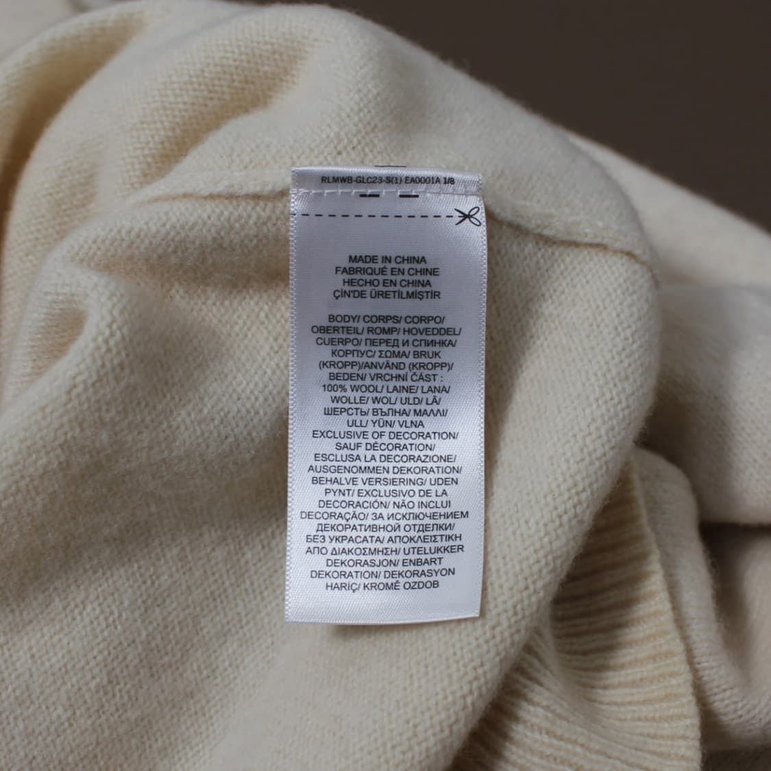 Polo 폴로 랄프로렌 니트 하프집업  상품이미지5