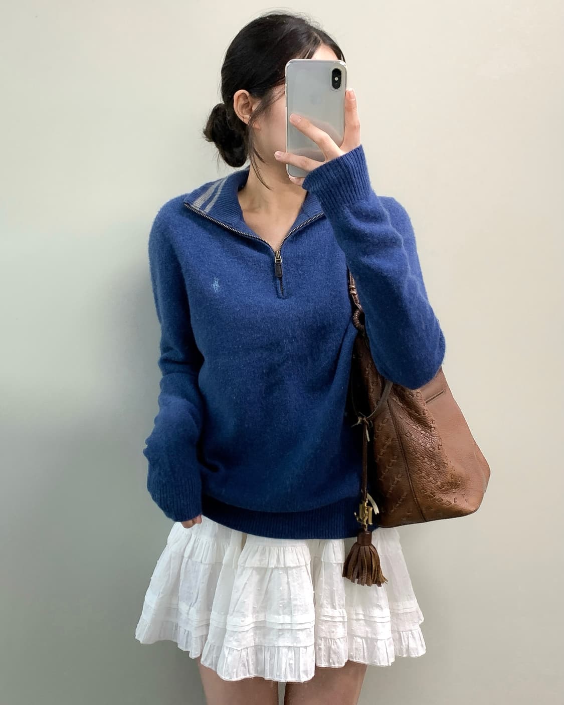 폴로 반집업 니트  상품이미지2