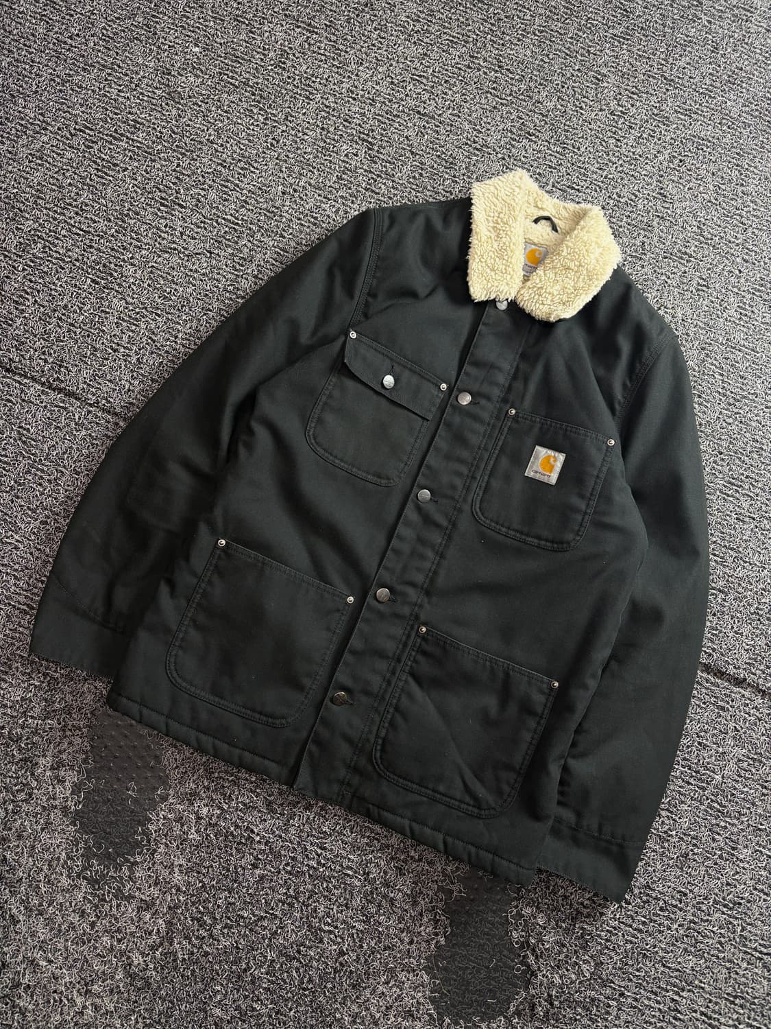 칼하트 WIP 페어 마운트 양털 워크 자켓 3501 상품이미지1