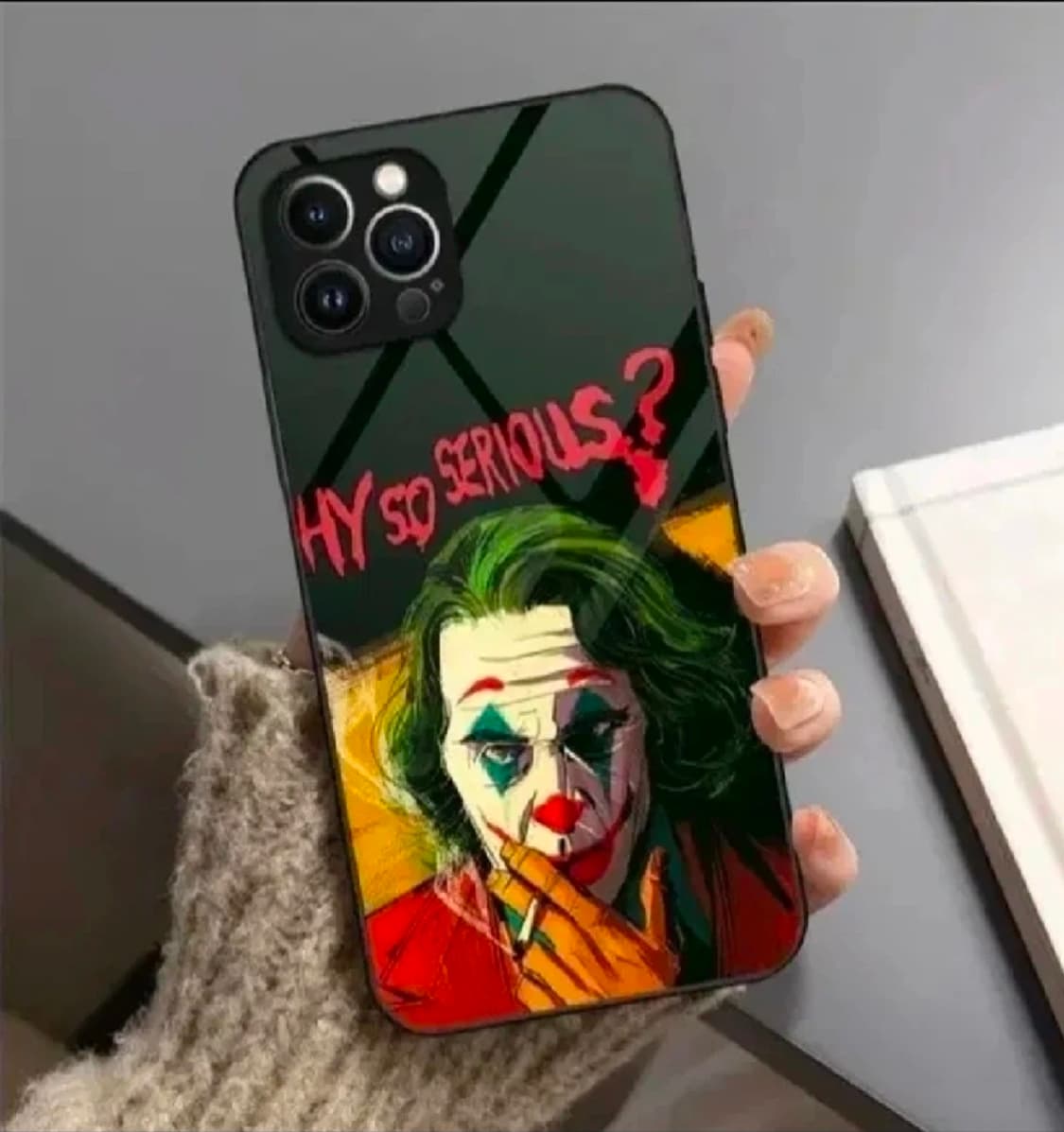 아이폰 호아킨피닉스 조커 강화유리 케이스 6종 상품이미지2