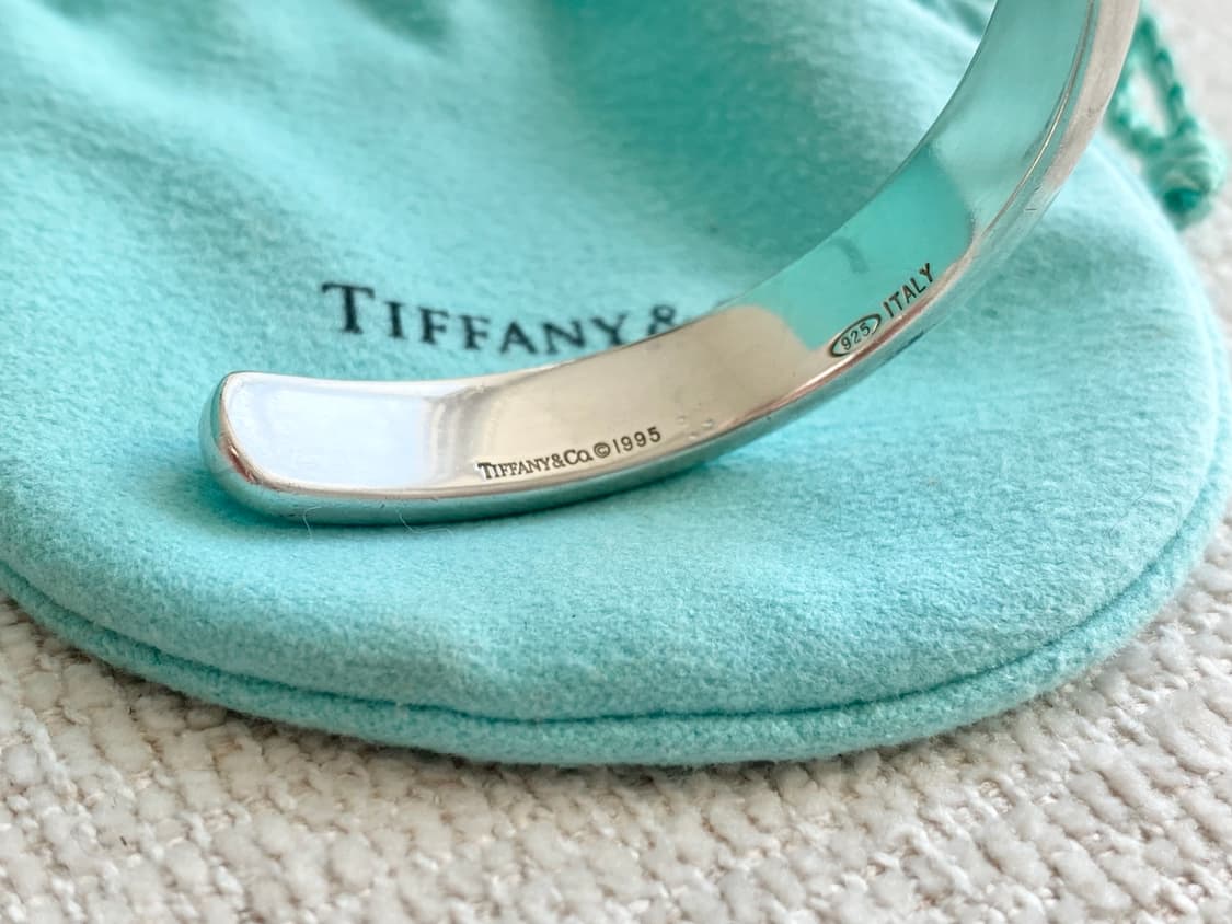 티파니 아틀라스 뱅글 타입 실버 팔찌(남녀공용) 상품이미지6