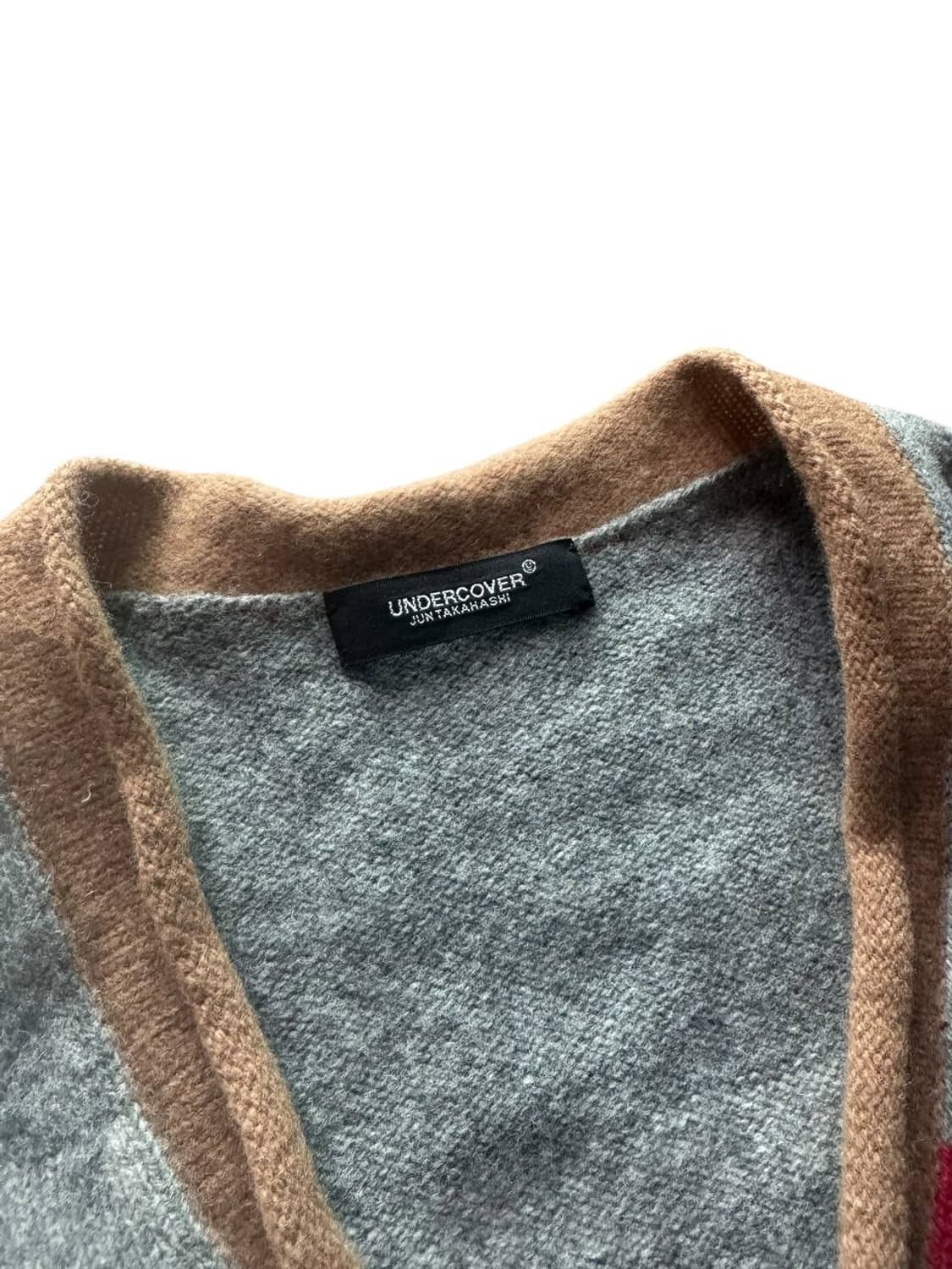 언더커버 20AW 스트라이프 울 니트 스웨터 상품이미지3