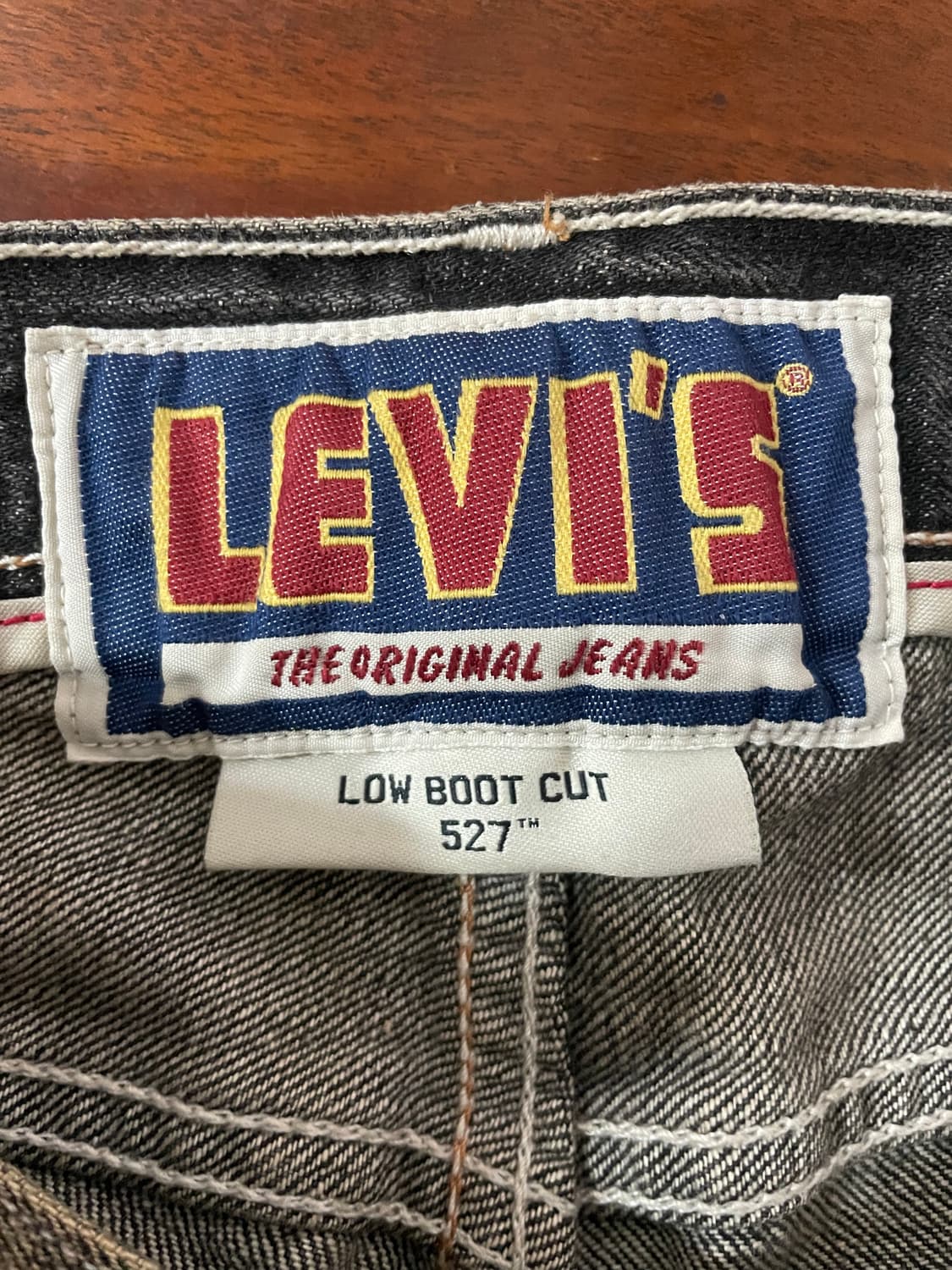 리바이스 527 LOW BOOTCUT 32x30 상품이미지7