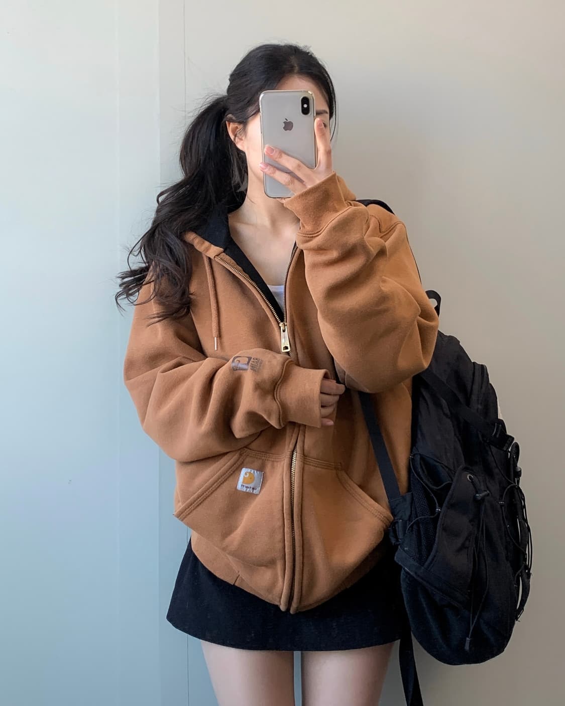 칼하트 써멀 후드집업 상품이미지2