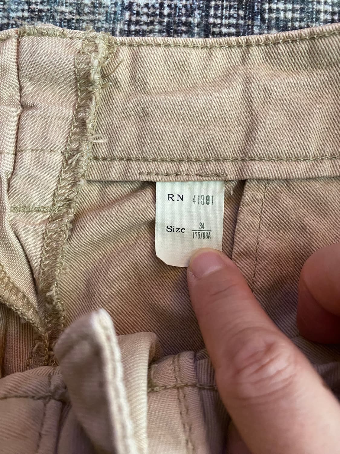 RRL 더블알엘 가먼트다이 치노 쇼츠 반바지/34 상품이미지9