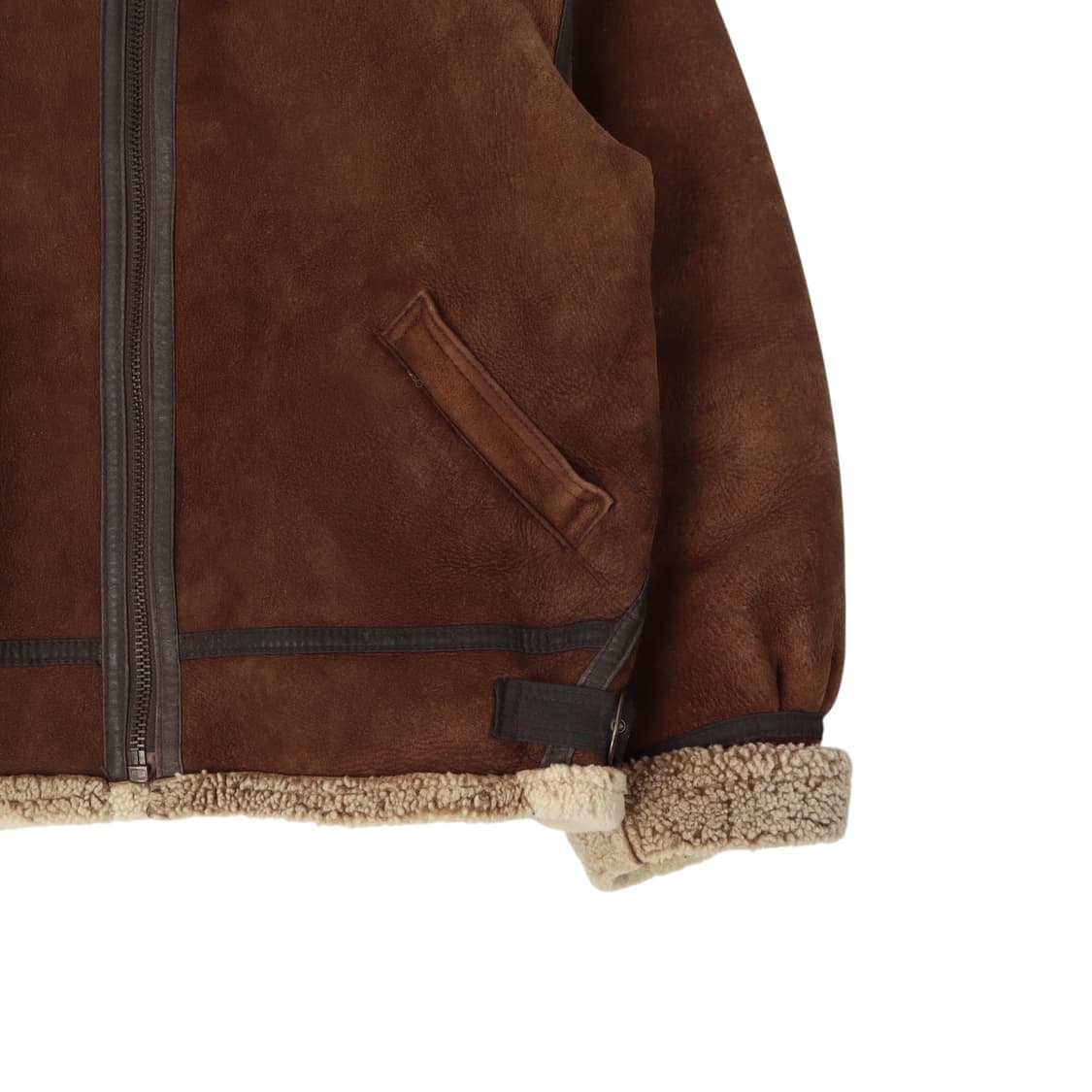 Nicole miller 니콜 밀러 B-3 램스킨 무스탕 자켓 상품이미지4