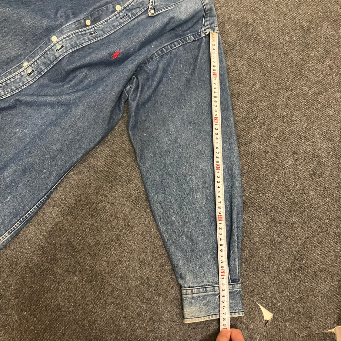 N230 폴로 컨트리 데님 청셔츠 상품이미지7