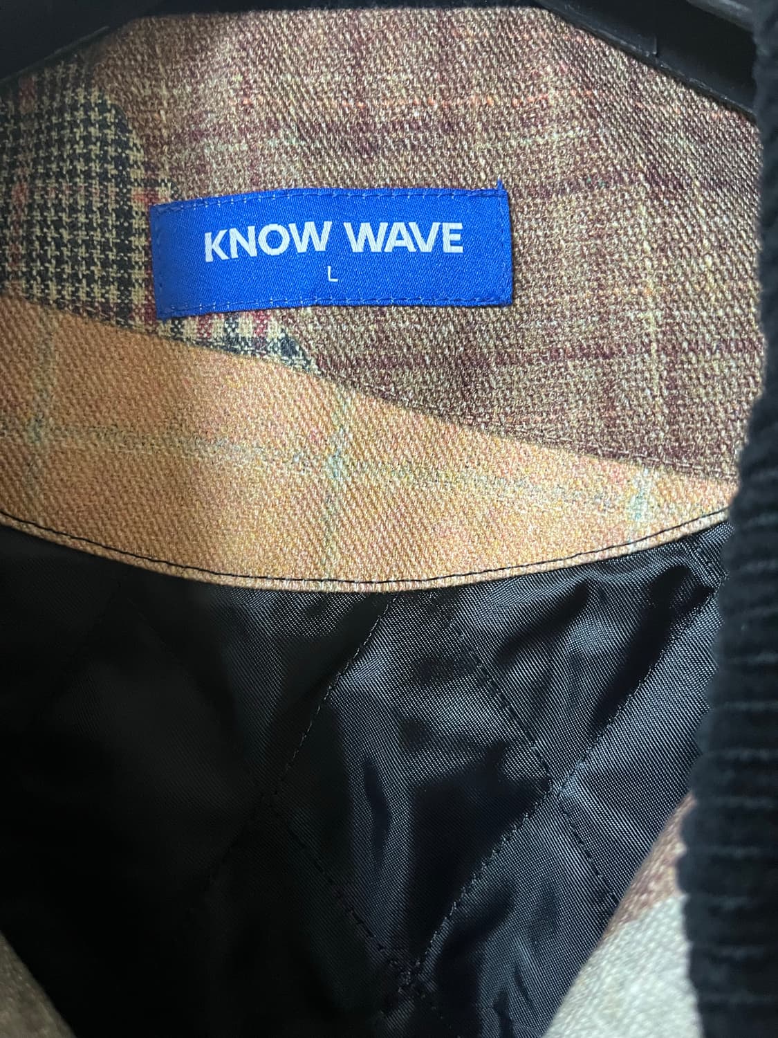 [L] know wave 패치워크 코튼자켓 상품이미지4