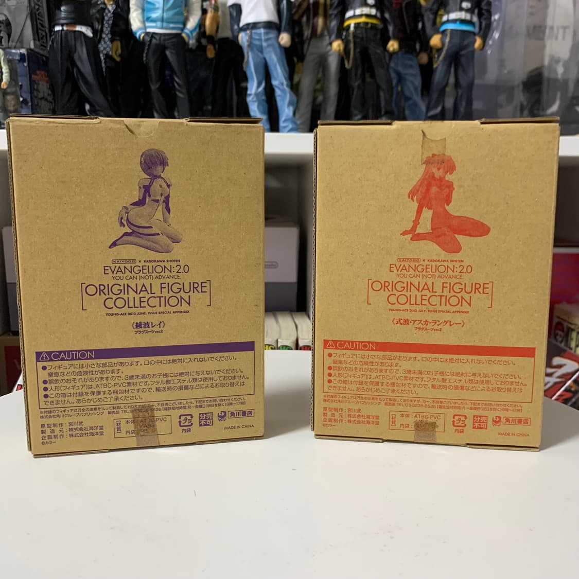 고전/레어) 에반게리온 영에이스 레이 & 아스카 피규어 상품이미지2