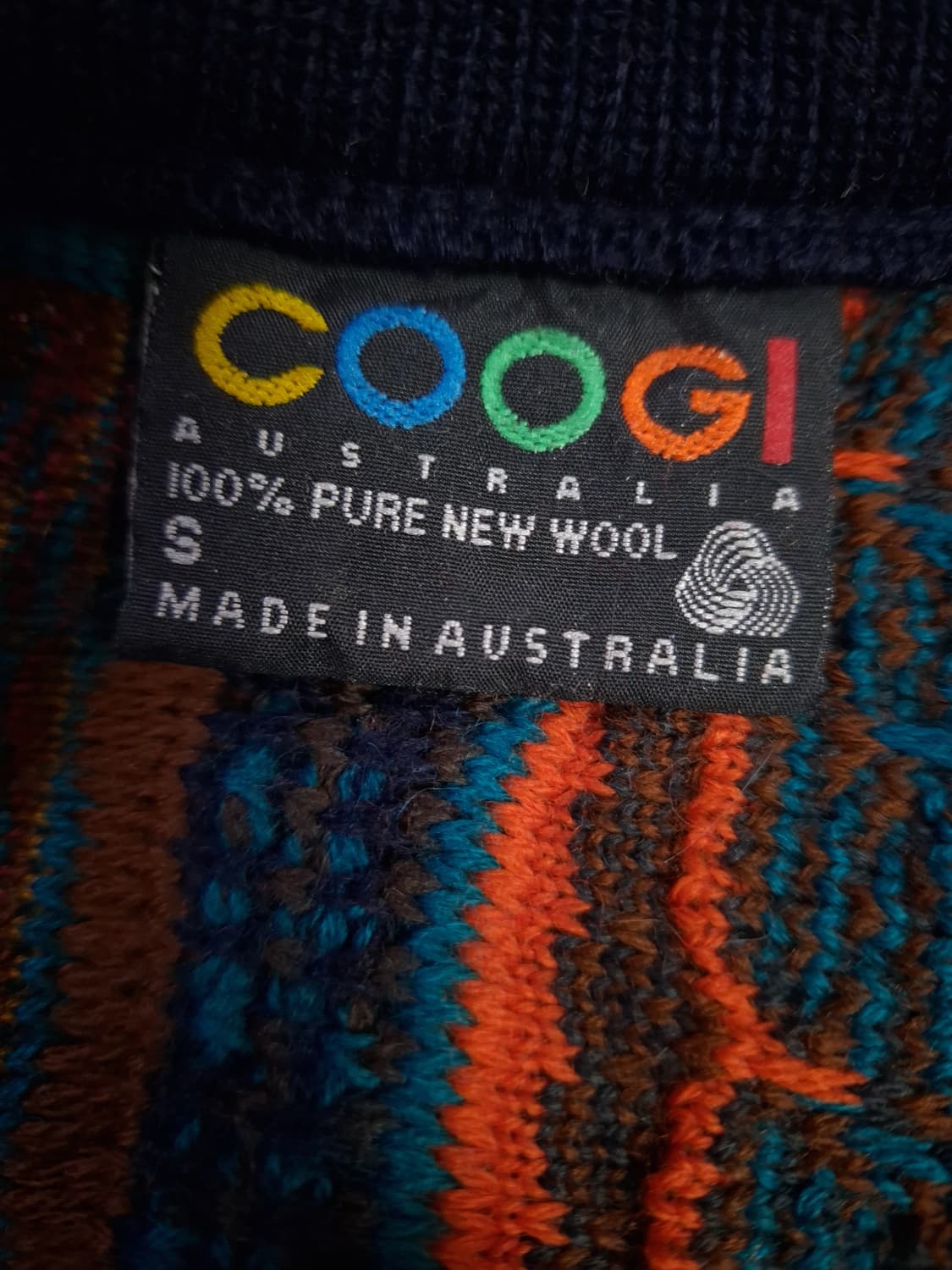 새제품급 오리지날 쿠지 COOGI 케이블 가디건 상품이미지3