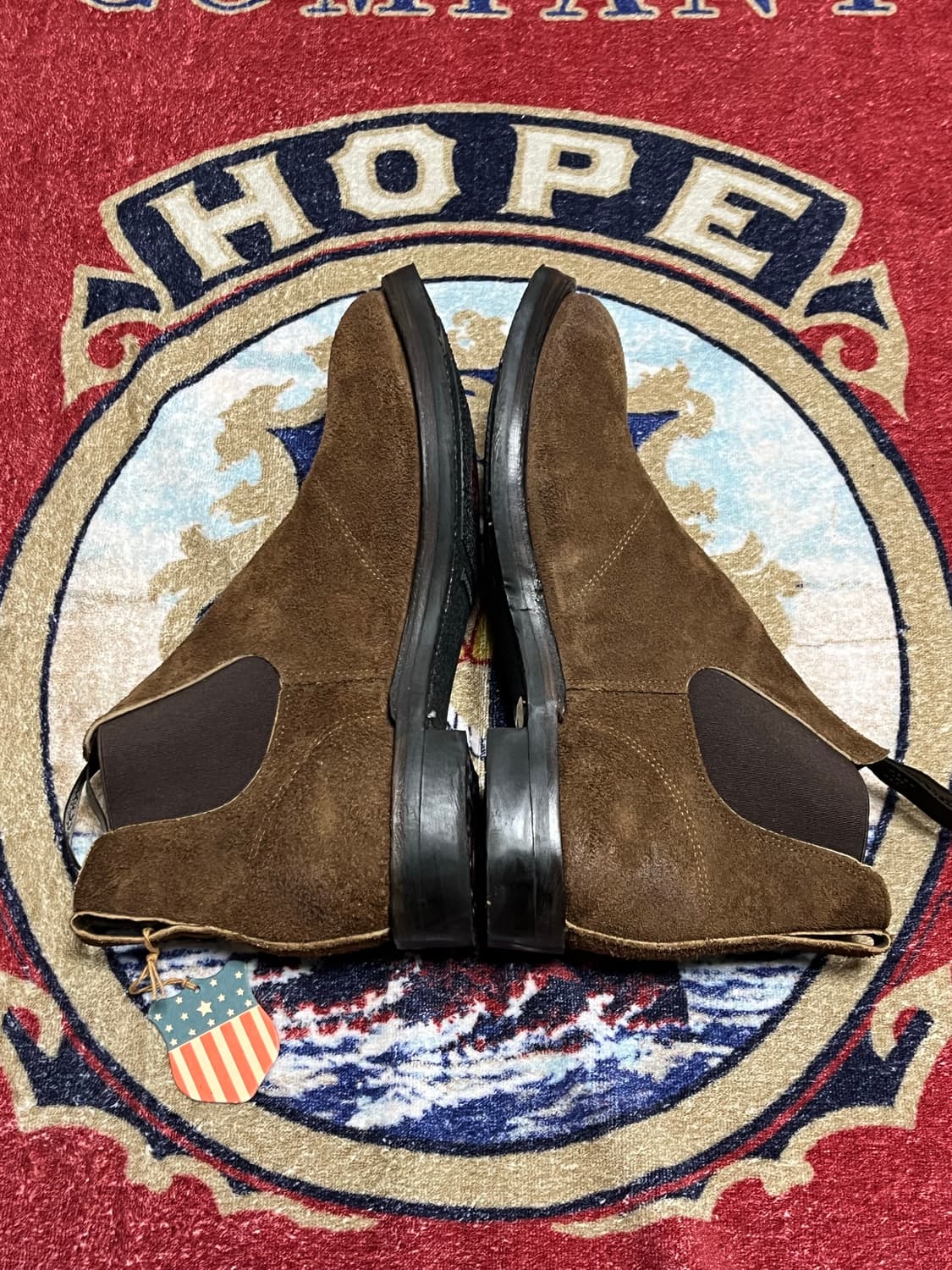 더블알엘 (RRL) 콩그레스 스웨이드 부츠 10D 상품이미지3