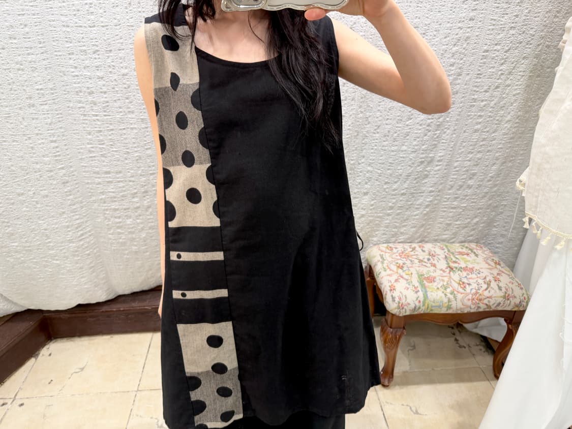 Polka detail black ops 상품이미지5