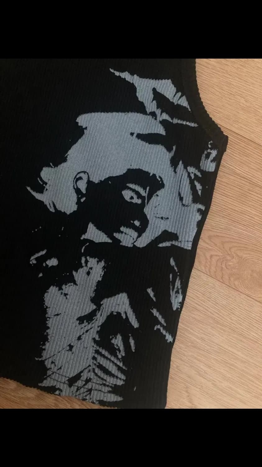 네스티팬시클럽 팬시 델핀 슬리브리스 (BLACK) 상품이미지7