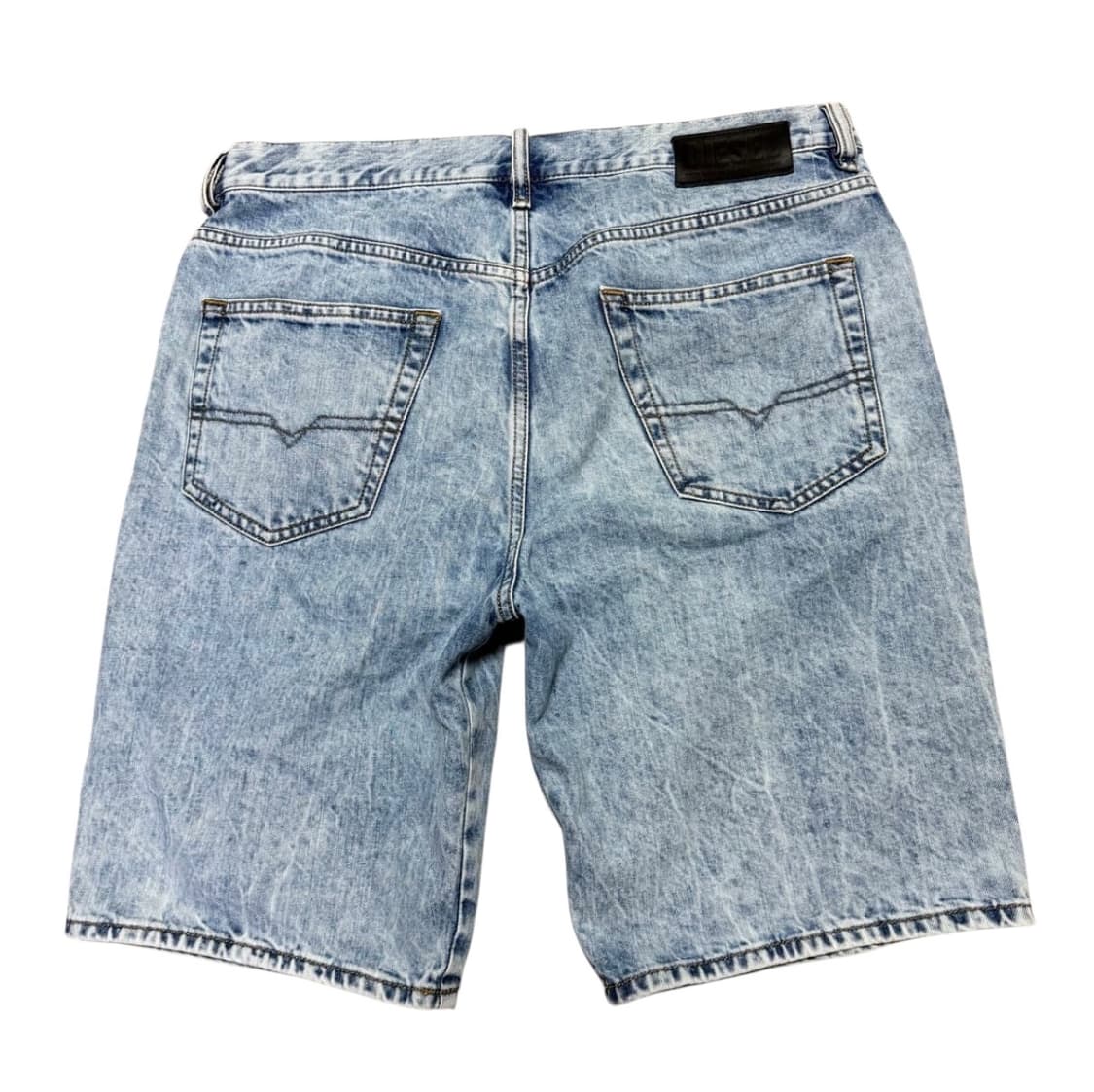 디젤(DIESEL)워싱 데님 반바지 상품이미지4