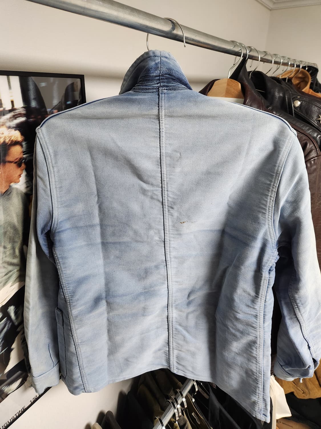 50s French Moleskin Chore Jacket 상품이미지2