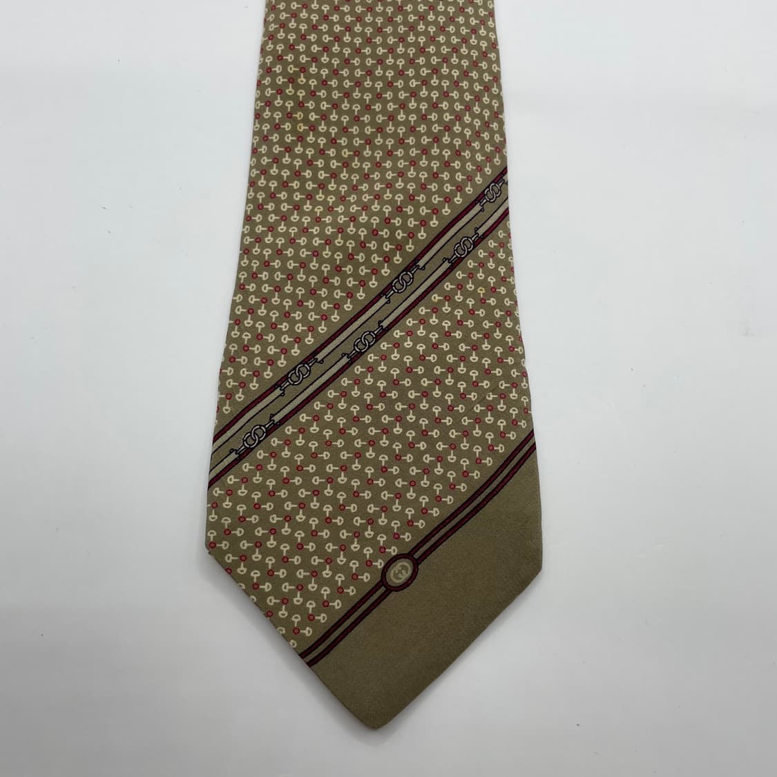 742) (GUCCI) 구찌 패턴 넥타이 상품이미지3