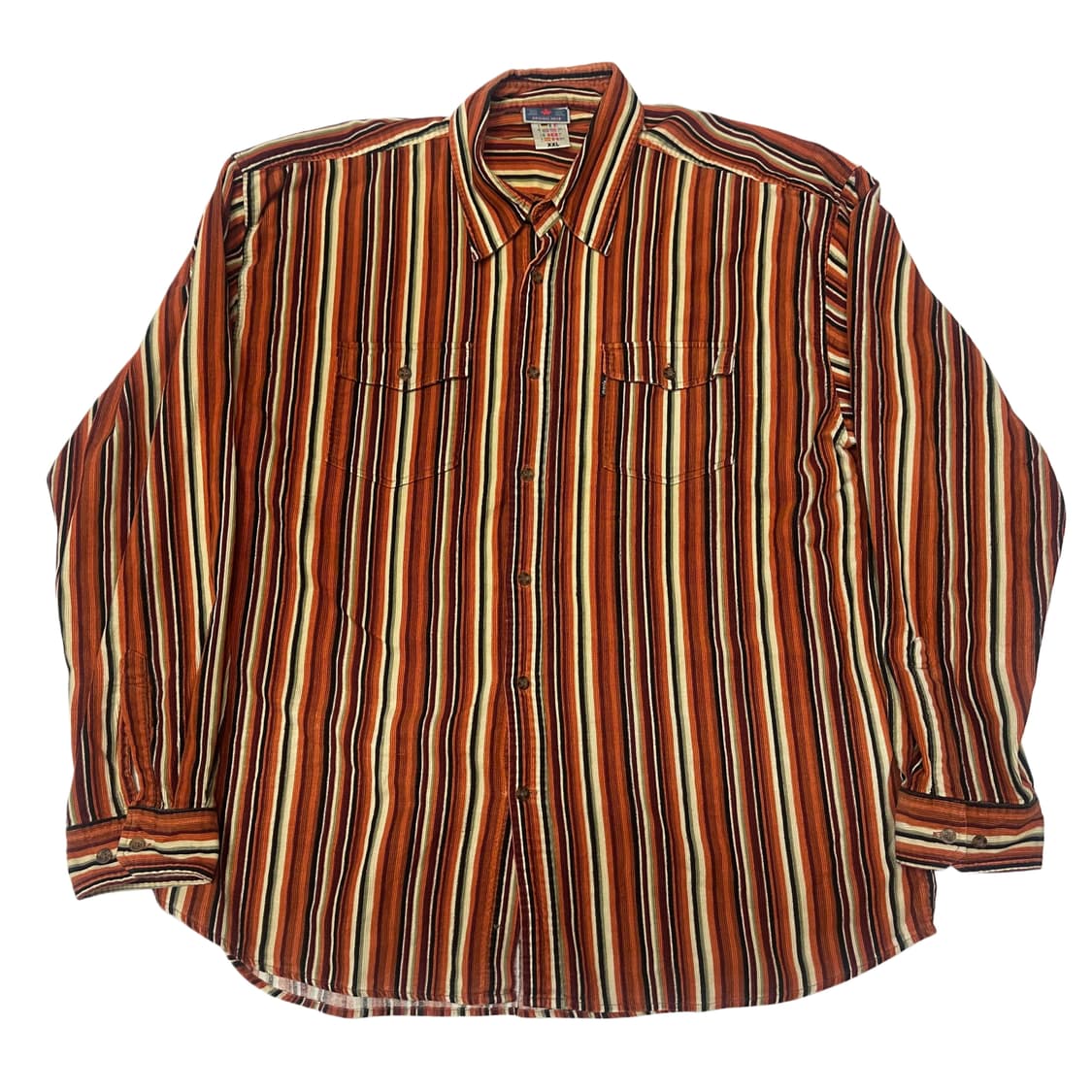 Maple 스트라이프 코듀로이셔츠 XXL 상품이미지1