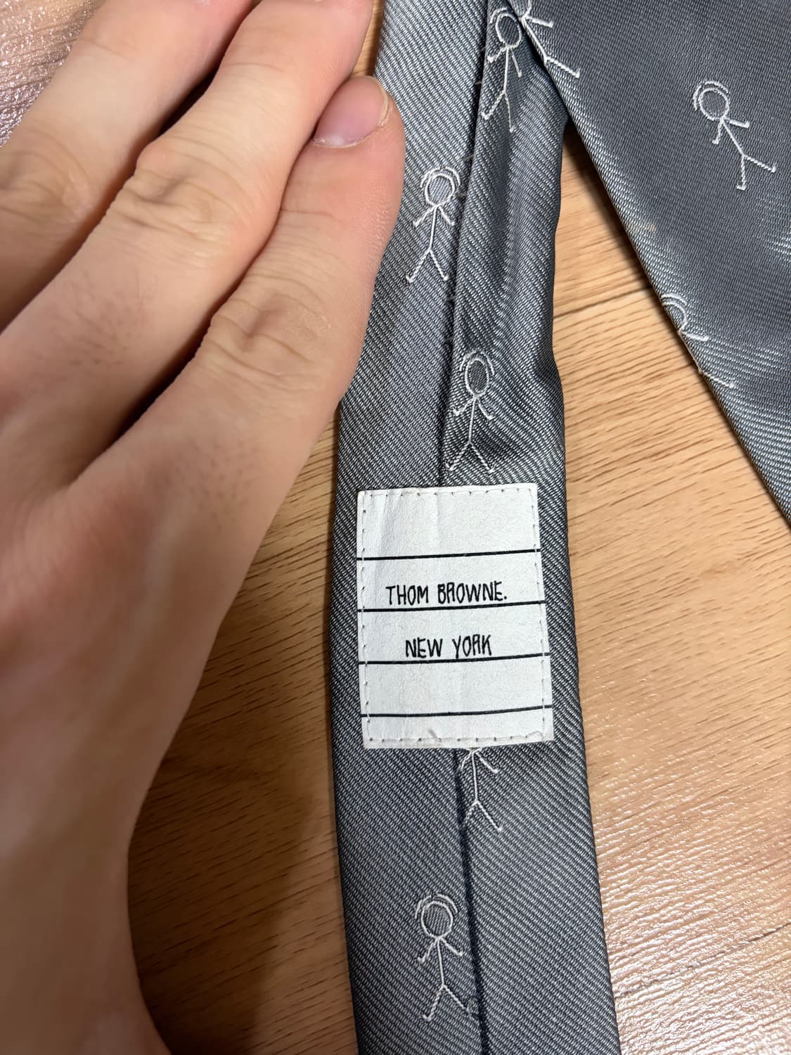 톰브라운 자카드 넥타이 상품이미지2