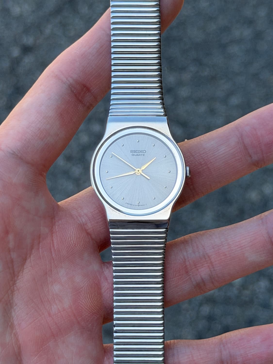 SEIKO quartz silver 상품이미지2