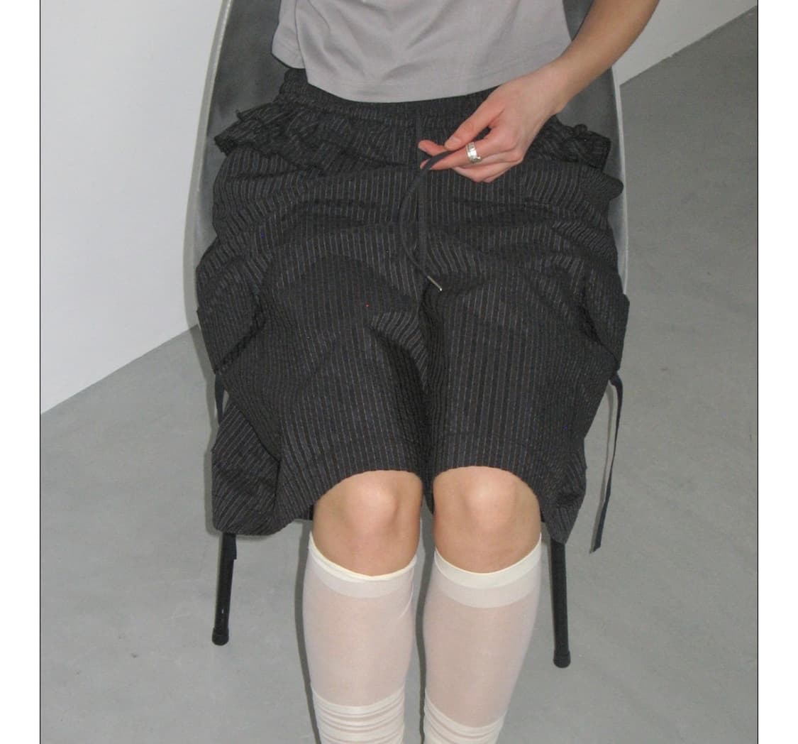 typeservice ruffled stripe pants 상품이미지2