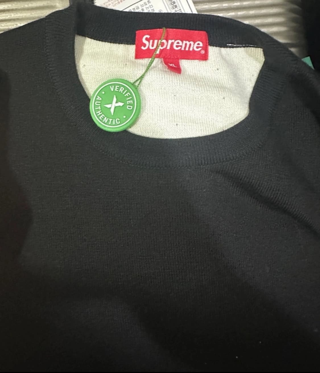 슈프림 니트 Supreme Fuck Sweater XL 상품이미지2